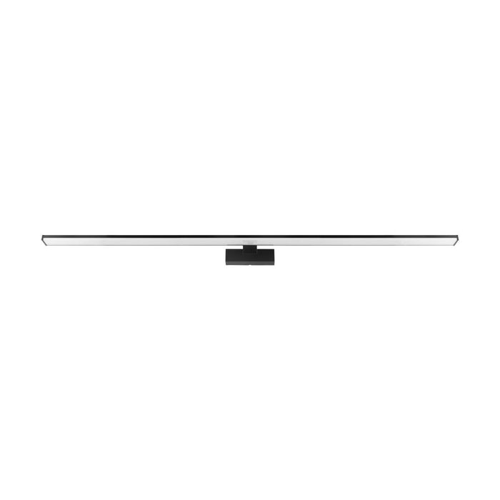 Buy Bathroom Vanity Lights Australia Pandella Wall Light 14W 4000K LED Matt Black 1200mm - 203937