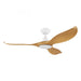 Buy DC Ceiling Fans Australia Noosa 52" DC Fan ABS Bamboo Finish & White - 204112