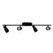 Buy Spotlights Australia Davida 4 Light Spotlight 4000K Matt Black - 204329
