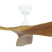 Buy DC Ceiling Fans Australia Cabarita 50" DC Fan Bamboo Finish & Matt White - 204353