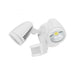 Buy Security Wall Lights Australia Chopper 2 Light Security Wall Light Sensor White - 204395