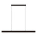 Buy Island Pendant Lights Australia Climene Up & Down LED Pendant L1800mm Black Aluminium 3CCT - 204574