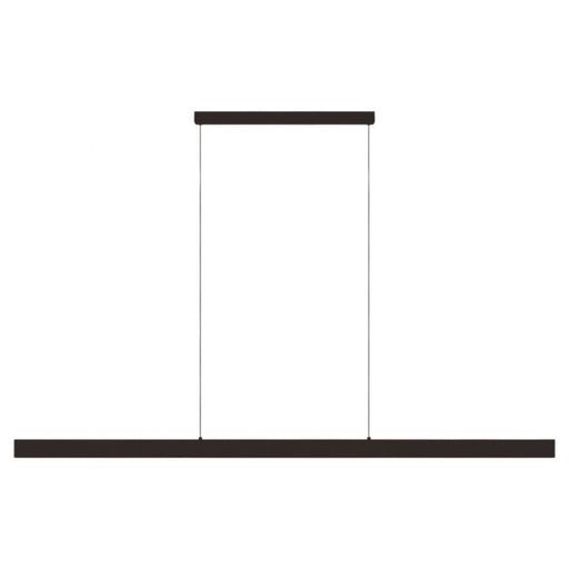 Buy Island Pendant Lights Australia Climene Up & Down LED Pendant L2400mm Black Aluminium 3CCT - 204575