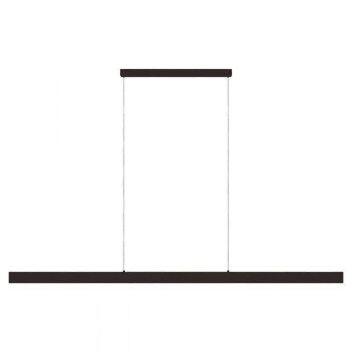 Buy Island Pendant Lights Australia Climene Up & Down LED Pendant L2400mm Black Aluminium 3CCT - 204575