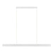 Buy Island Pendant Lights Australia Climene Up & Down LED Pendant L1800mm White Aluminium 3CCT - 204578