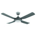 Buy AC Ceiling Fans Australia Bondi 48" Titanium LED 18W AC ABS Ceiling Fan - 204741
