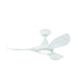 Buy DC Ceiling Fans With Light Australia Noosa 40" DC Fan ABS Light Matt White - 204787