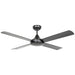 Buy DC Ceiling Fans Australia Stradbroke DC Ceiling Fan 48" Matt Black - 20491402