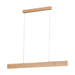 Buy LED Pendants Australia Climene 2 LED Pendant 21W L1170mm TRI Colour Oak Wood - 205015