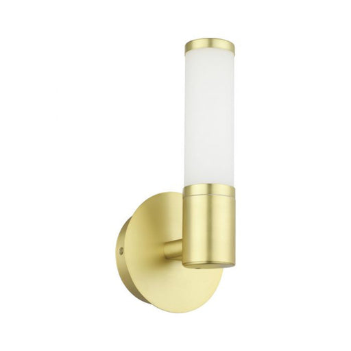 Buy Wall Sconce Australia Palmera 1 LED Wall Light 4.5W Brass-Matt Steel - 205023