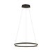 Buy LED Pendants Australia Tonarella 78W LED Pendant Black / Satined - 205026