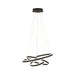 Buy LED Pendants Australia Tonarella 177W LED Pendant Black / Satined - 205027