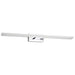 Buy Bathroom Vanity Lights Australia TABIANO 2 LED Wall Light 9.6W TRI Colour Chrome Steel - 205045