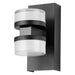 Buy Bathroom Vanity Lights Australia ROMENDO 2 LED Wall Light 2x5W TRI Colour Black Steel - 205048