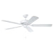 Buy AC Ceiling Fans Australia Waikiki 52" AC Fan Matt White - 20518101