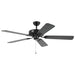 Buy AC Ceiling Fans Australia Waikiki 52" AC Fan Matt Black - 20518102