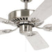 Buy AC Ceiling Fans Australia Waikiki 52" AC Fan Satin Nickel / Oak Blades - 20518108