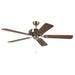 Buy AC Ceiling Fans Australia Waikiki 52" AC Fan Antique Bronze / Walnut Blades - 20518109