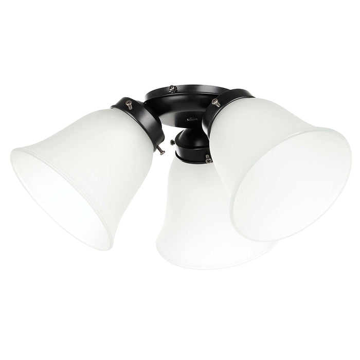 Buy Fan Accessories Australia Light Kit For Waikiki AC Fan Matt Black - 20518402