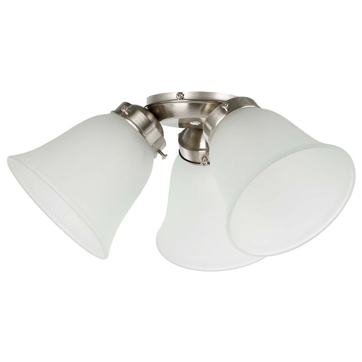 Buy Fan Accessories Australia Light Kit For Waikiki AC Fan Satin Nickel - 20518408