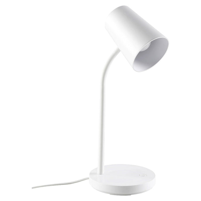 Buy Desk Lamps Australia Jasper 1 Light Table Lamp White - 205211N