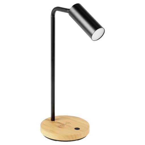 Buy Desk Lamps Australia Connor 5W LED Table Lamp With Wireless Charging Black - 205214N