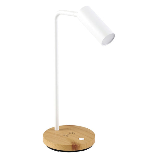 Buy Desk Lamps Australia Connor 5W LED Table Lamp With Wireless Charging White - 205215N