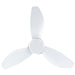 Buy DC Ceiling Fans Australia Torquay 42" DC Fan Matt White - 20522501