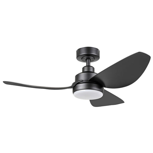 Buy DC Ceiling Fans With Light Australia Torquay 42" DC Fan Matt Black With 20W TRI Colour LED - 20522602
