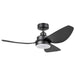 Buy DC Ceiling Fans With Light Australia Torquay 42" DC Fan Matt Black With 20W TRI Colour LED - 20522602