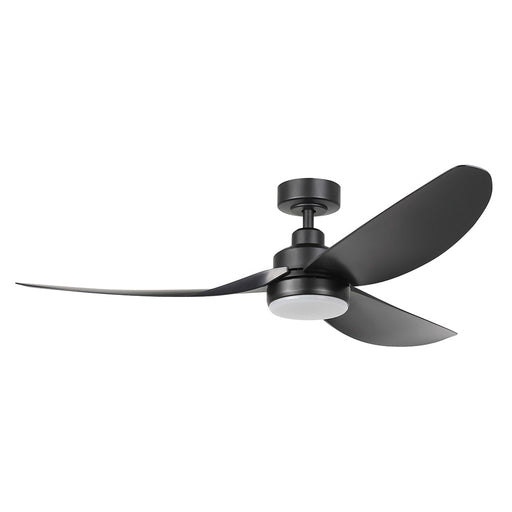 Buy DC Ceiling Fans With Light Australia Torquay 56" DC Fan Matt Black With 20W TRI Colour LED - 20523102
