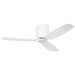 Buy DC Ceiling Fans Australia Seacliff DC Ceiling Fan 44" Matt White - 20523401