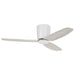 Buy DC Ceiling Fans Australia Seacliff DC Ceiling Fan 44" Matt White / Gessami Oak - 20523405