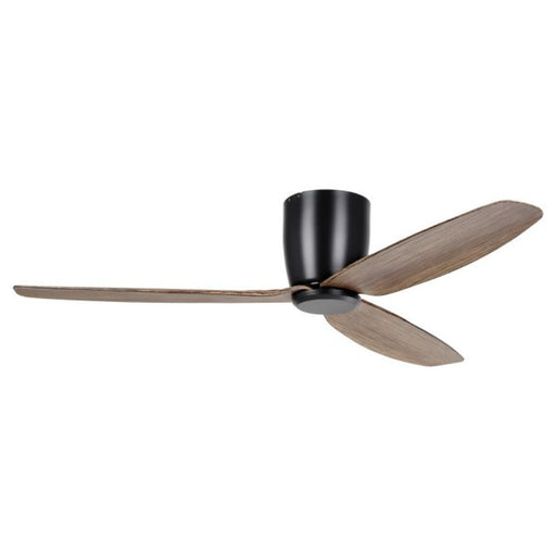 Buy DC Ceiling Fans Australia Seacliff DC Ceiling Fan 52" Matt Black / Light Walnut - 20523506