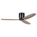 Buy DC Ceiling Fans Australia Seacliff DC Ceiling Fan 52" Matt Black / Light Walnut - 20523506