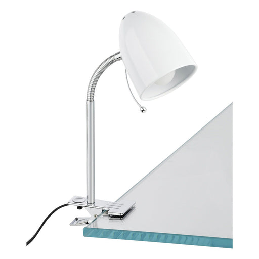 Buy Clamp Lamps Australia Lara 1 Light Clamp Lamp White - 205255N