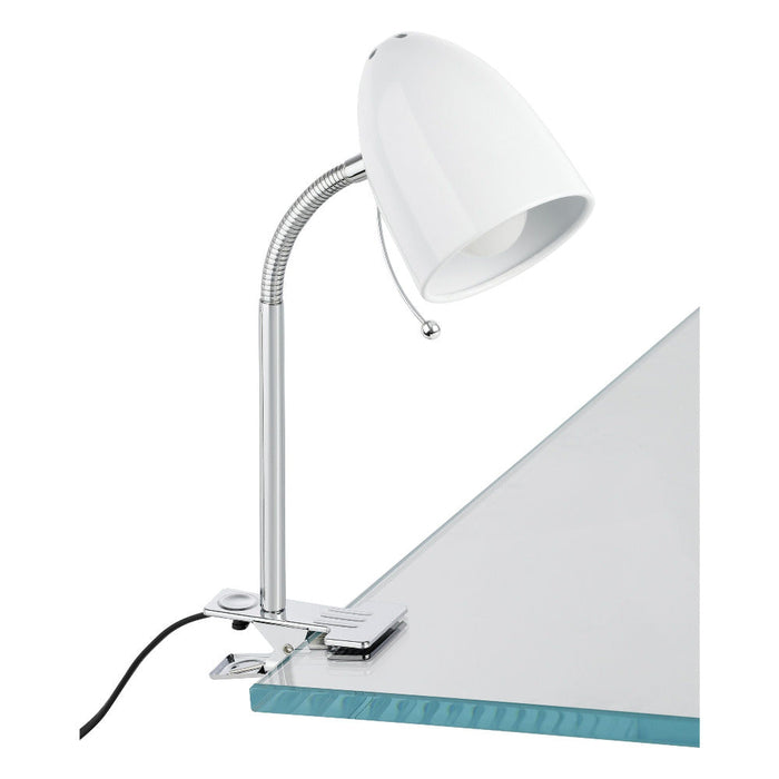 Buy Clamp Lamps Australia Lara 1 Light Clamp Lamp White - 205255N