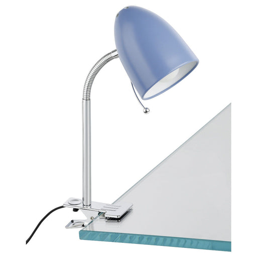 Buy Clamp Lamps Australia Lara 1 Light Clamp Lamp Pastel Blue - 205258N