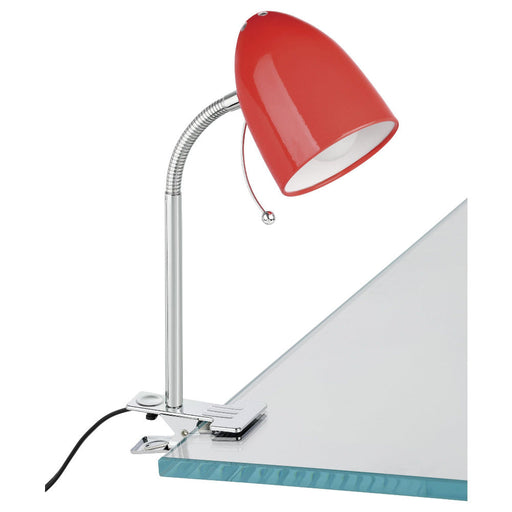 Buy Clamp Lamps Australia Lara 1 Light Clamp Lamp Red - 205259N