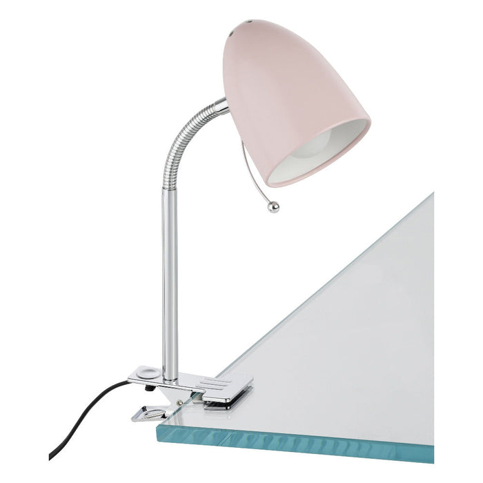 Buy Clamp Lamps Australia Lara 1 Light Clamp Lamp Pastel Pink - 205261N