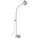 Buy Floor Lamps Australia Lara 1 Light Floor Lamp Satin Nickel - 205278N
