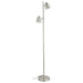 Buy Floor Lamps Australia Lara 2 Light Floor Lamp Satin Nickel - 205282N