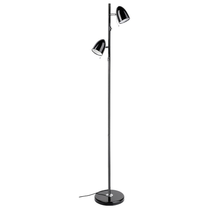 Buy Floor Lamps Australia Lara 2 Light Floor Lamp Black - 205283N