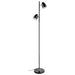 Buy Floor Lamps Australia Lara 2 Light Floor Lamp Black - 205283N