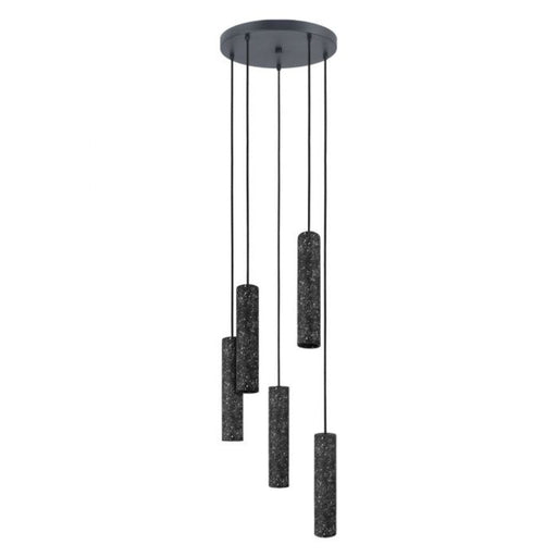 Buy Pendant Lights Australia Mentalona 5 LED Light Pendant 5x5W 4000K Anthracite Steel - 205314