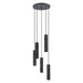 Buy Pendant Lights Australia Mentalona 5 LED Light Pendant 5x5W 4000K Anthracite Steel - 205314