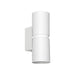 Buy Wall Sconce Australia Passa 2 Up and Down LED Wall Light 2x5W 4000K White Steel - 205319