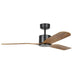 Buy DC Ceiling Fans Australia ILUKA DC Ceiling Fan 60" Black & Wood - 20537915
