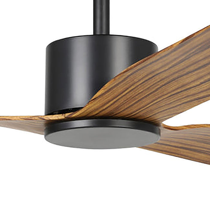 Buy DC Ceiling Fans Australia ILUKA DC Ceiling Fan 60" Black & Wood - 20537915