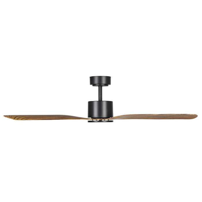 Buy DC Ceiling Fans Australia ILUKA DC Ceiling Fan 52" Black & Wood - 20537715